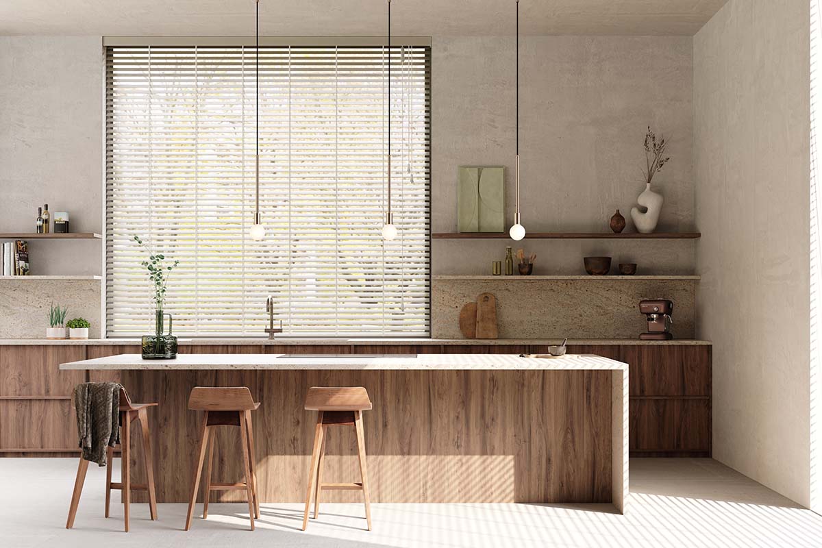 Botanic horizontale jaloezieën Keuken