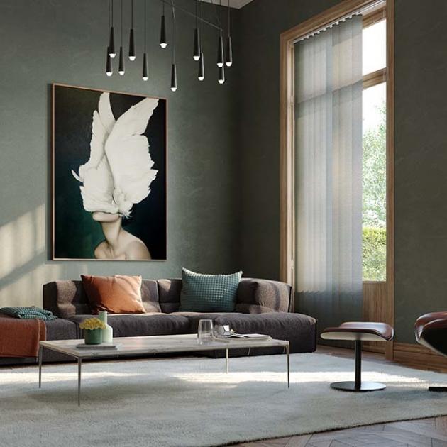 Virtic, Stores à bandes verticales